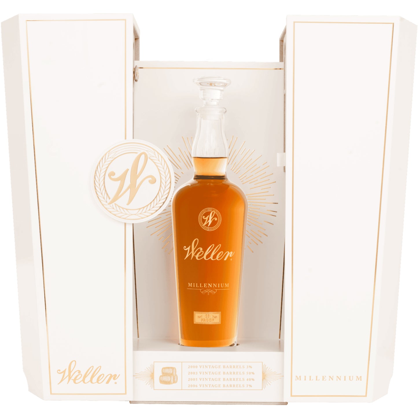 W. L. Weller Millennium Edition Bourbon Whiskey 750ml
