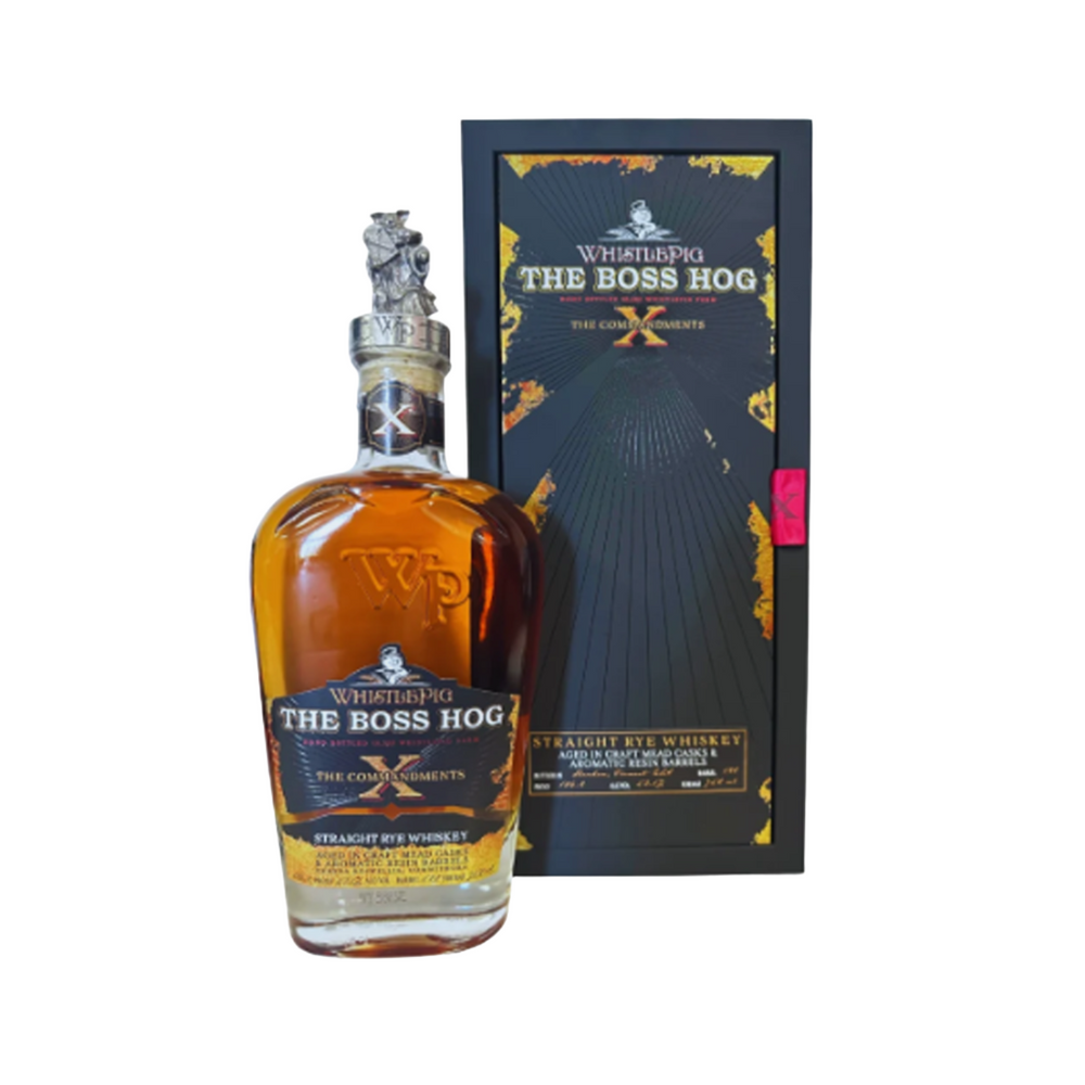 WhistlePig The Boss Hog 10th Edition The Commandments LostNLiquor