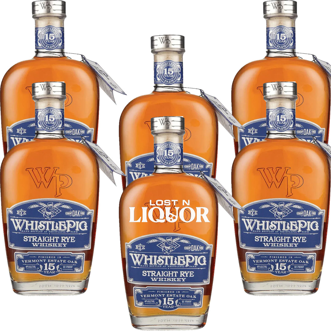 WhistlePig 15 Year Estate Oak Rye Whiskey – Lost N Liquor - Online
