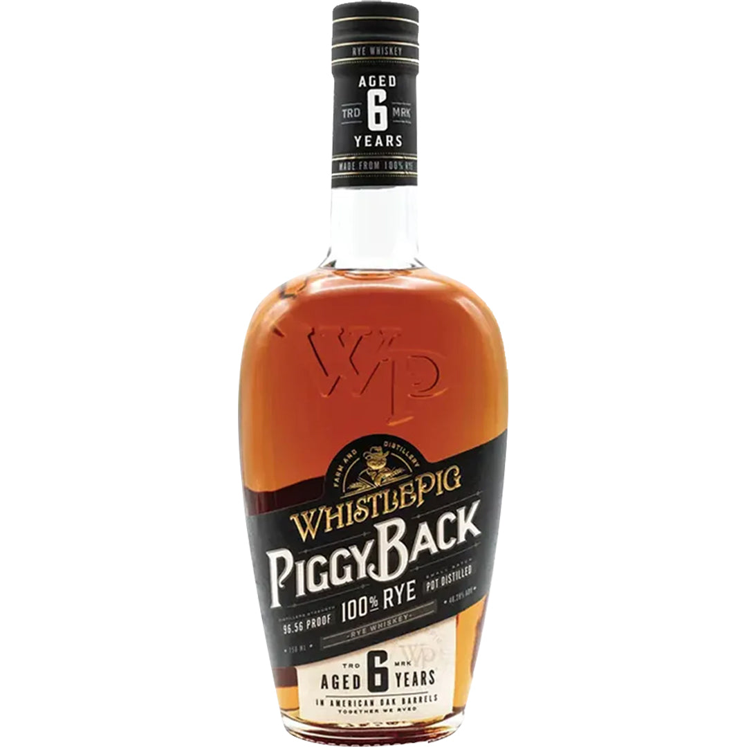 WhistlePig PiggyBack 6 Year 100% Rye Whiskey_LostNLiquor.com