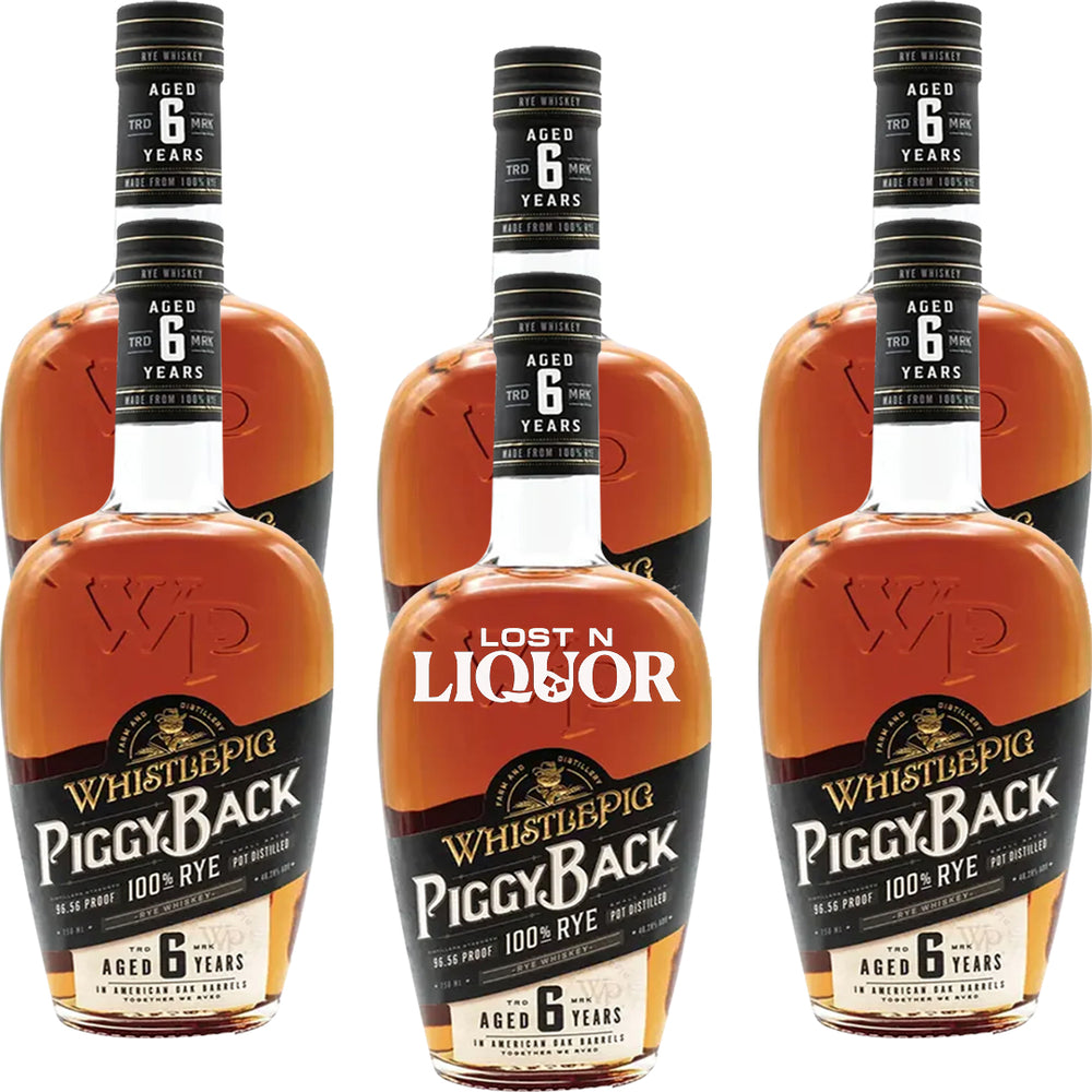 
                      
                        WhistlePig PiggyBack 6 Year 100% Rye Whiskey_LostNLiquor.com
                      
                    