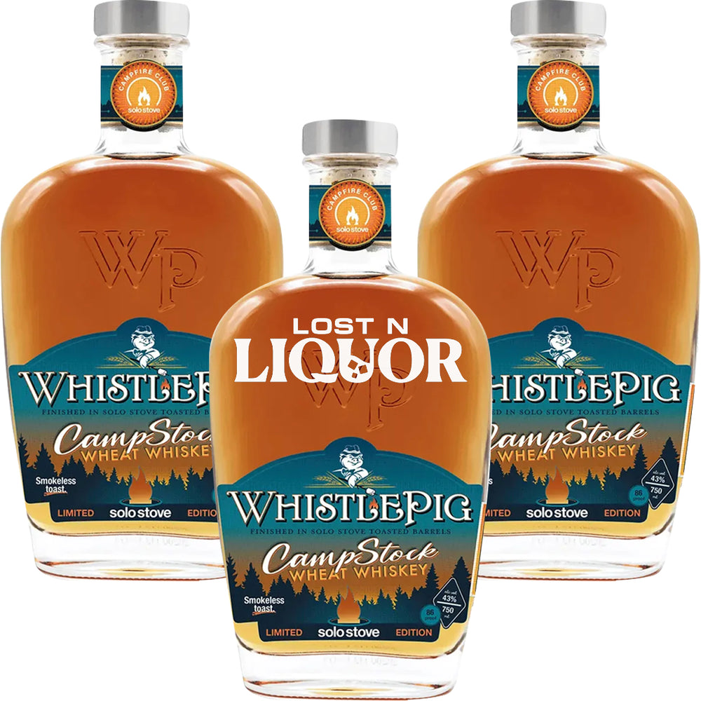 Whistlepig Campstock Solo Stove Toasted Limited Edition Wheat Whiskey_LostNLiquor.com