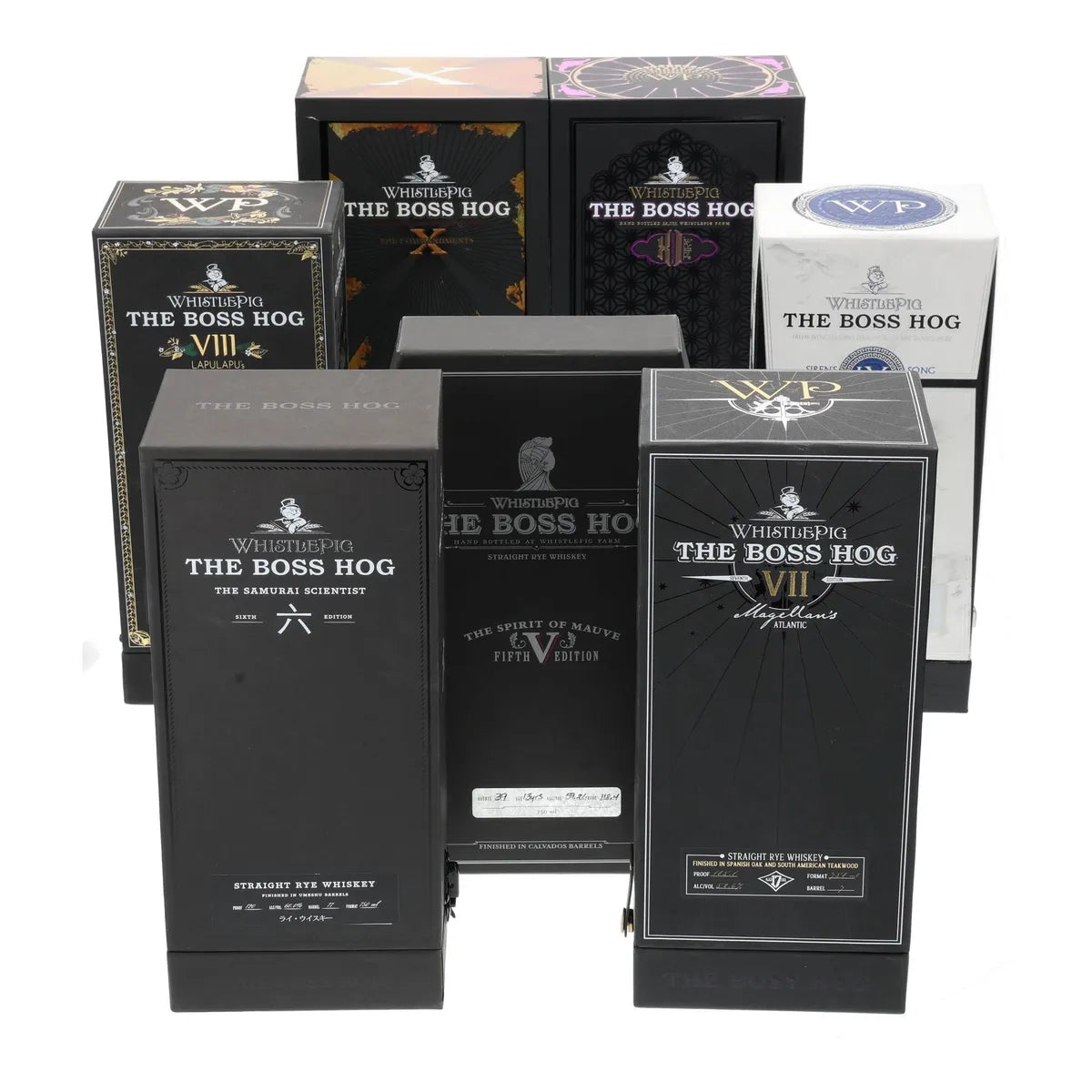 Whistlepig Boss Hog Vertical Set (11 Bottles)