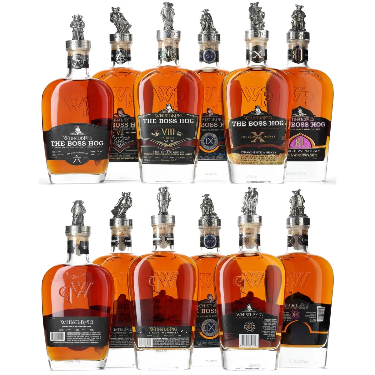 Whistlepig Boss Hog Vertical Set (11 Bottles)