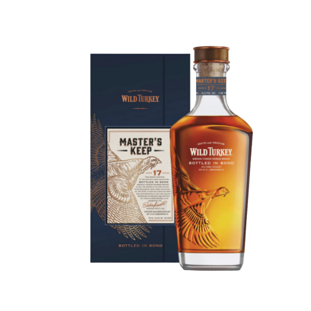 Wild Turkey Master's Keep Bottled In Bond 17 Year Old Kentucky Straight Bourbon LostNLiquor