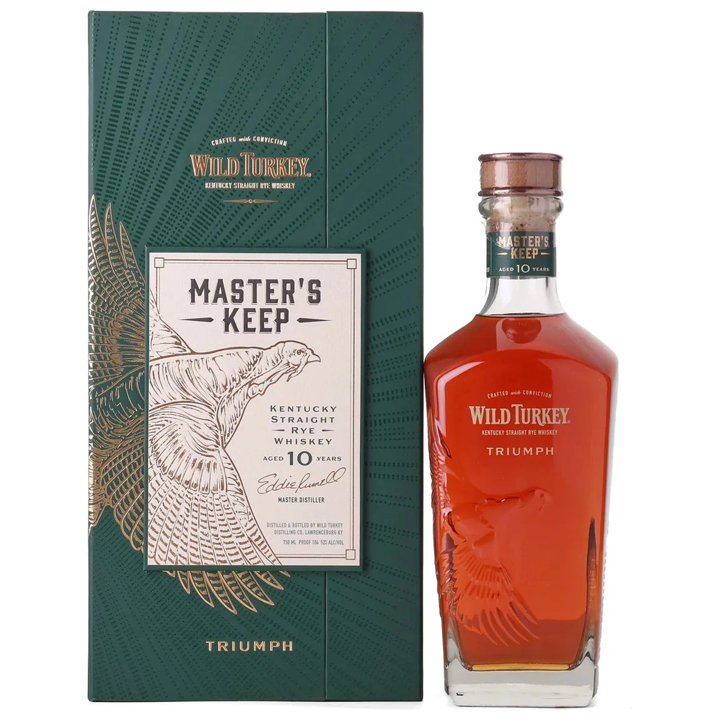Wild Turkey 10 Year Master's Keep Triumph Rye