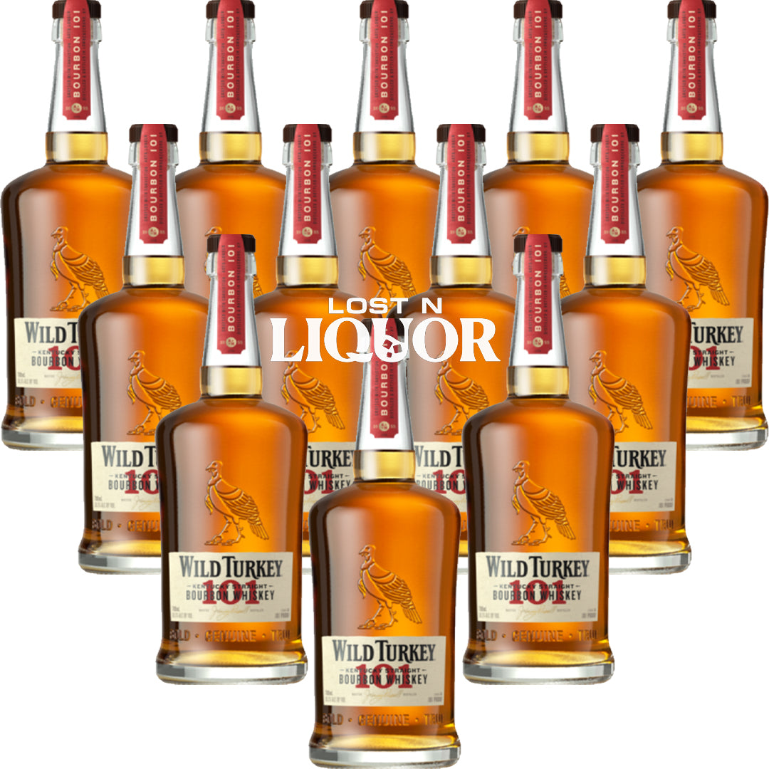 ワイルドターキー１２年未開封　Wild TURKEY 101 Proof 箱付き Wild Turkey 12 Year Old 101 Proof Distillers Reserve Bourbon