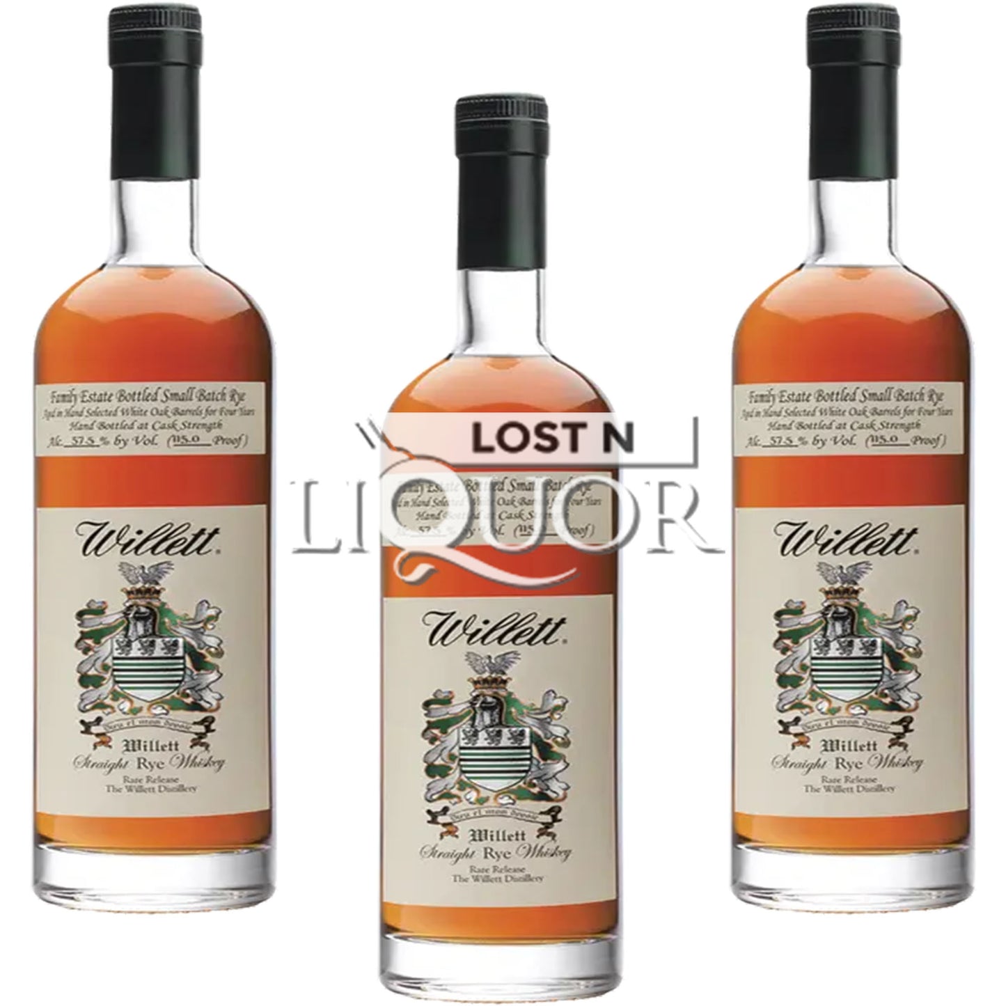 Willett Family Estate 4 Year Rye Whiskey