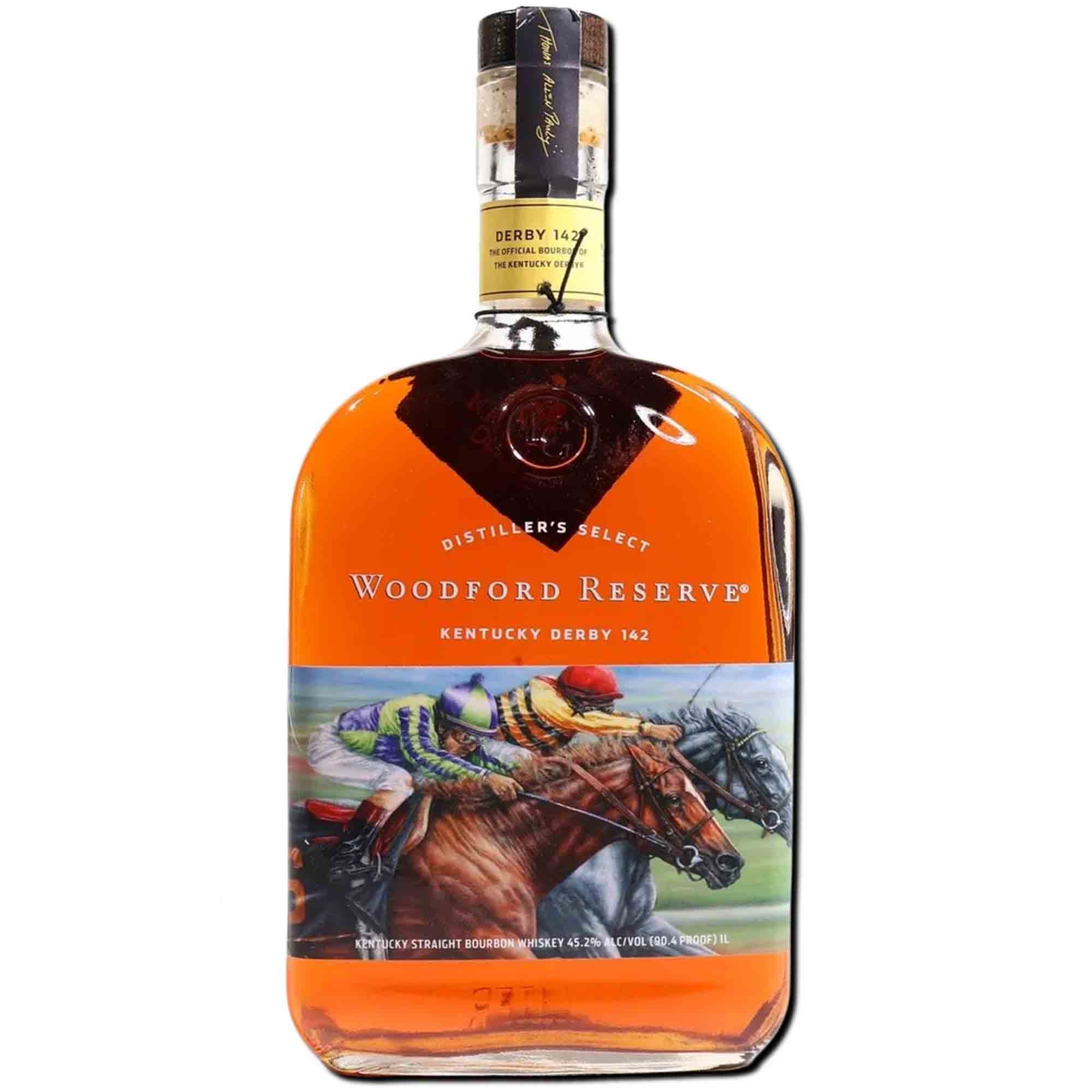 Woodford Reserve Kentucky Derby 142 Bourbon (1 Liter) – Lost N