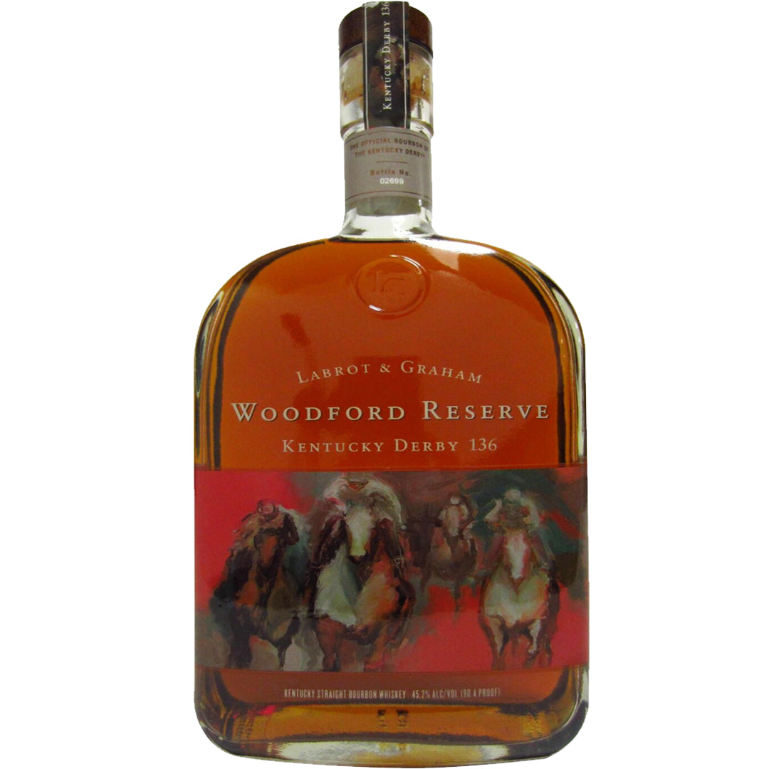 Woodford Reserve Kentucky Derby 136 Bourbon 1 Liter_LostNLiquor.com