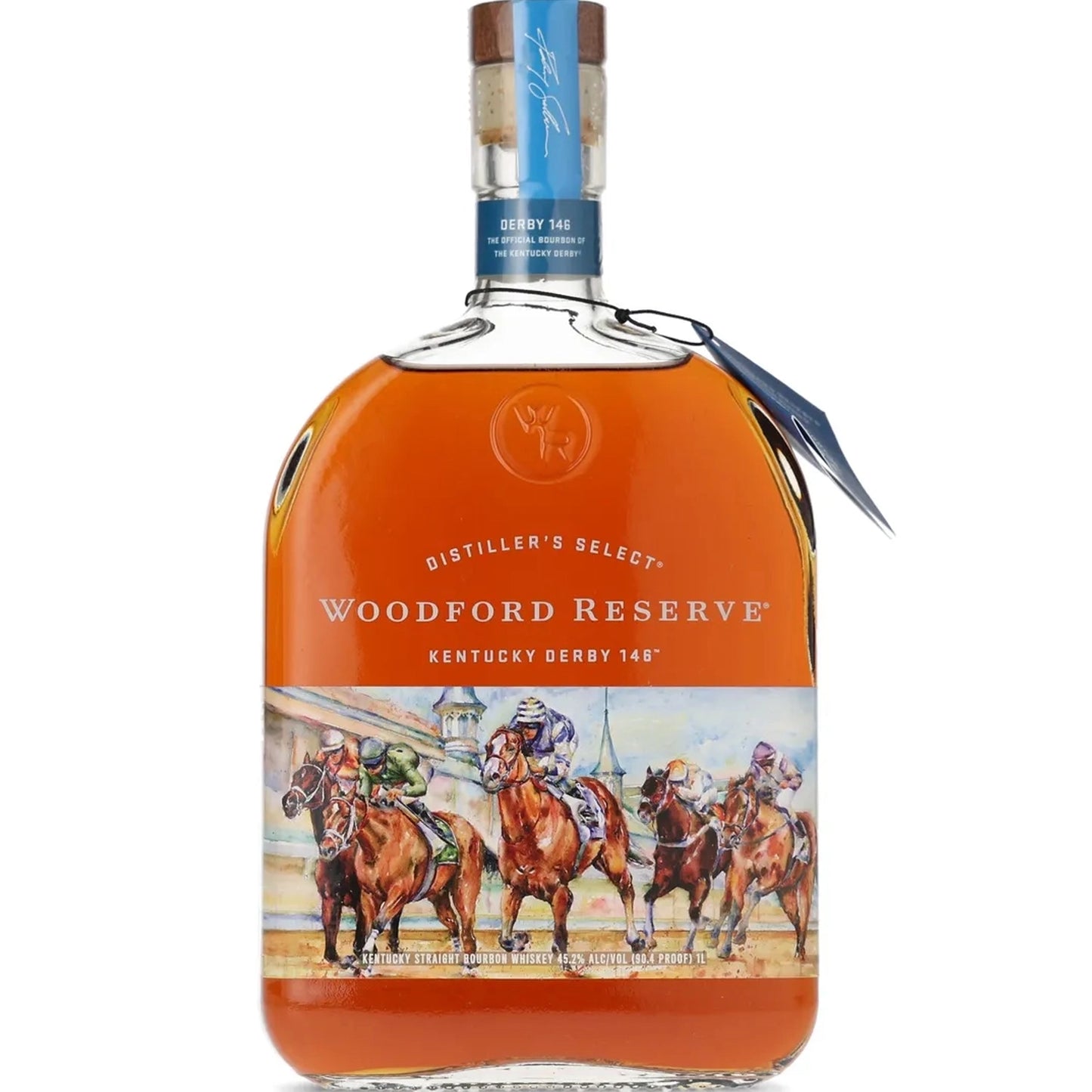 Woodford Reserve Kentucky Derby 146 Bourbon (1 Liter) Front Bottle Image