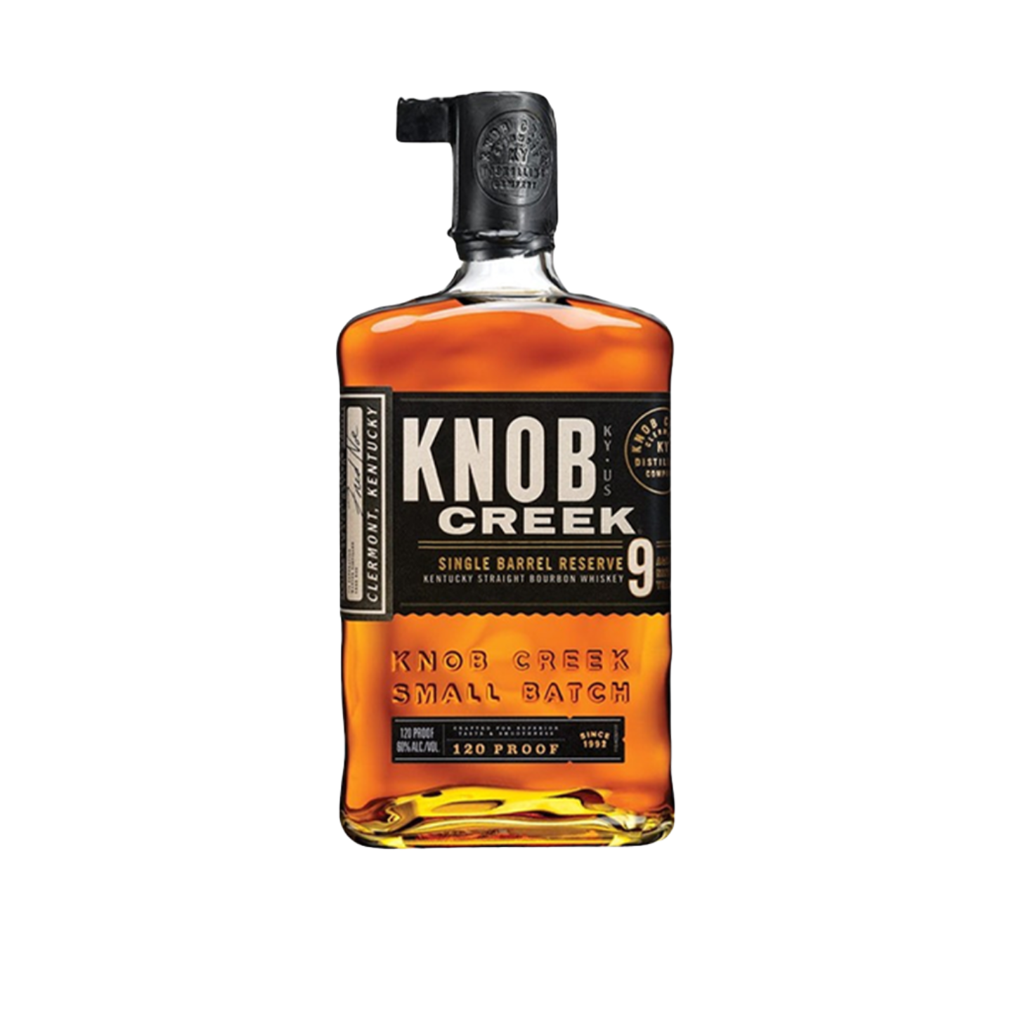 Knob Creek Single Barrel Reserve 9 Year Bourbon Whiskey