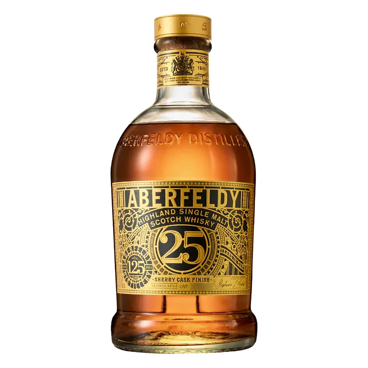 Aberfeldy 25 Year 125th Anniversary Highland Single Malt Scotch Whisky