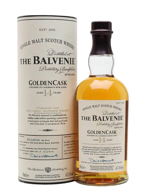 The Balvenie 14 Year Old Golden Caribbean Cask Scotch Whisky