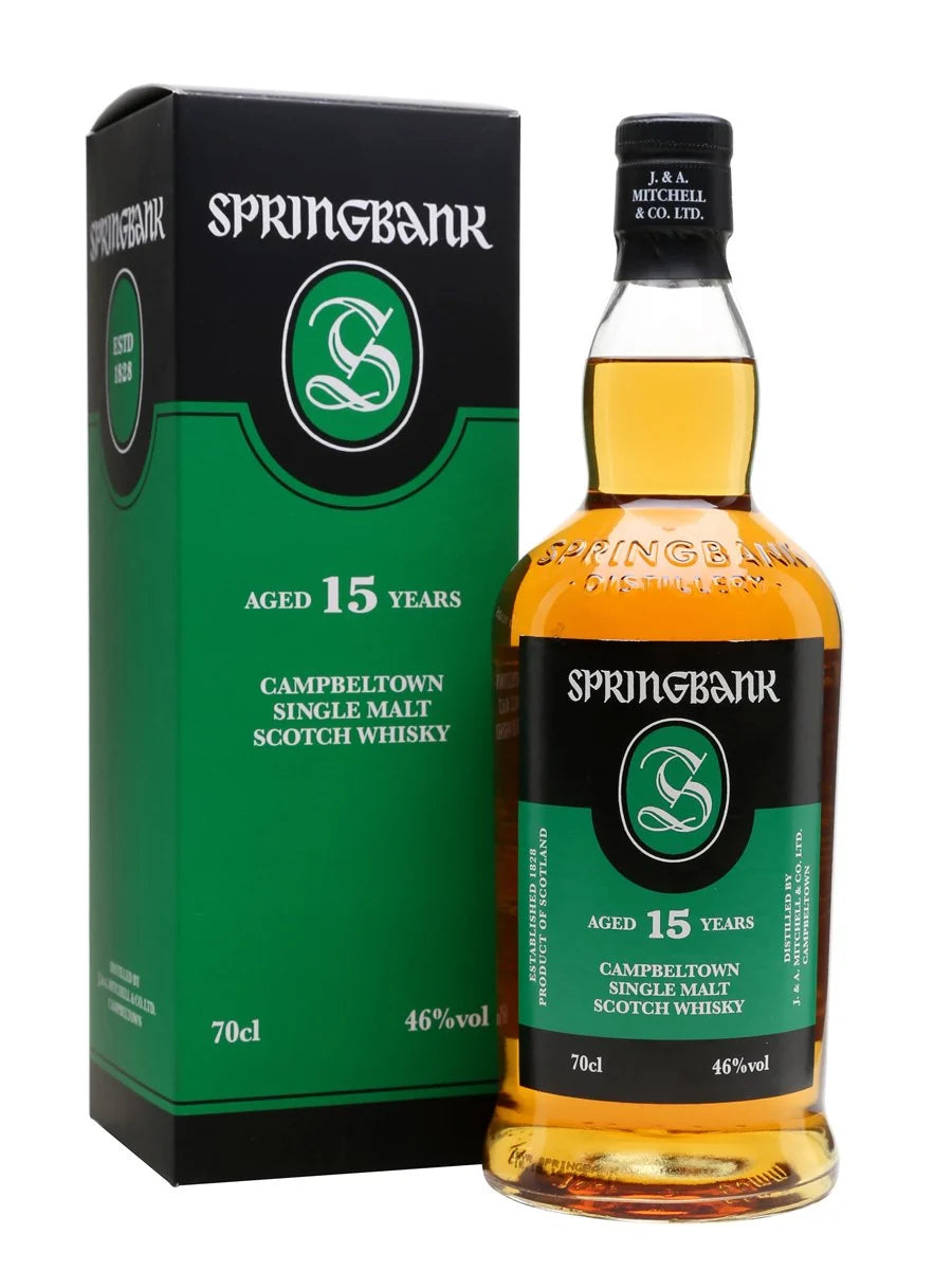 Springbank Aged 15 Years Single Malt Scotch Whisky