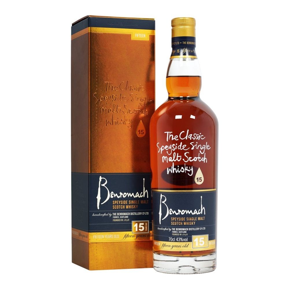 Benromach 15 Year Speyside Single Malt Scotch Whisky