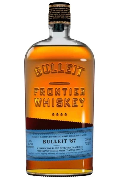 Bulleit 87 Toasted Staves Finish Bourbon & Rye Whiskey