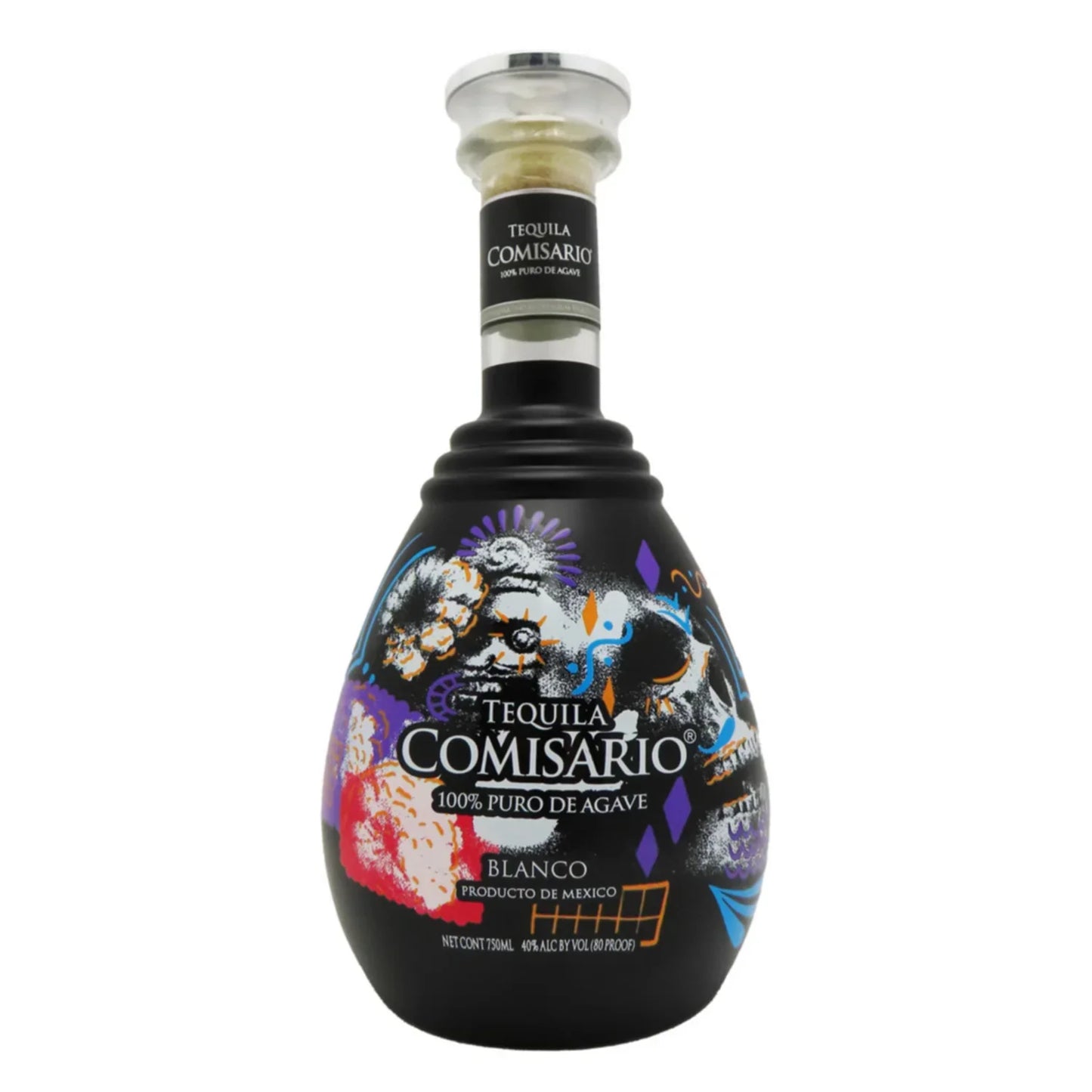Comisario Tequila Blanco Dia De Muertos 80