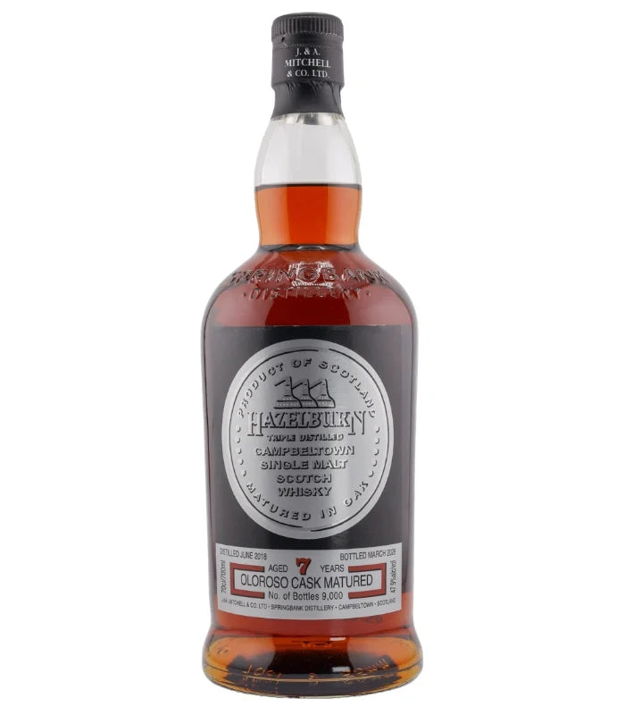 Hazelburn 7 Year Oloroso Sherry Cask Matured Scotch Whisky