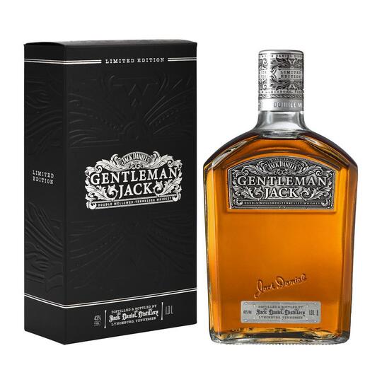 Jack Daniel's Gentleman Jack Double Mellowed Tennessee Whiskey (1 Liter)