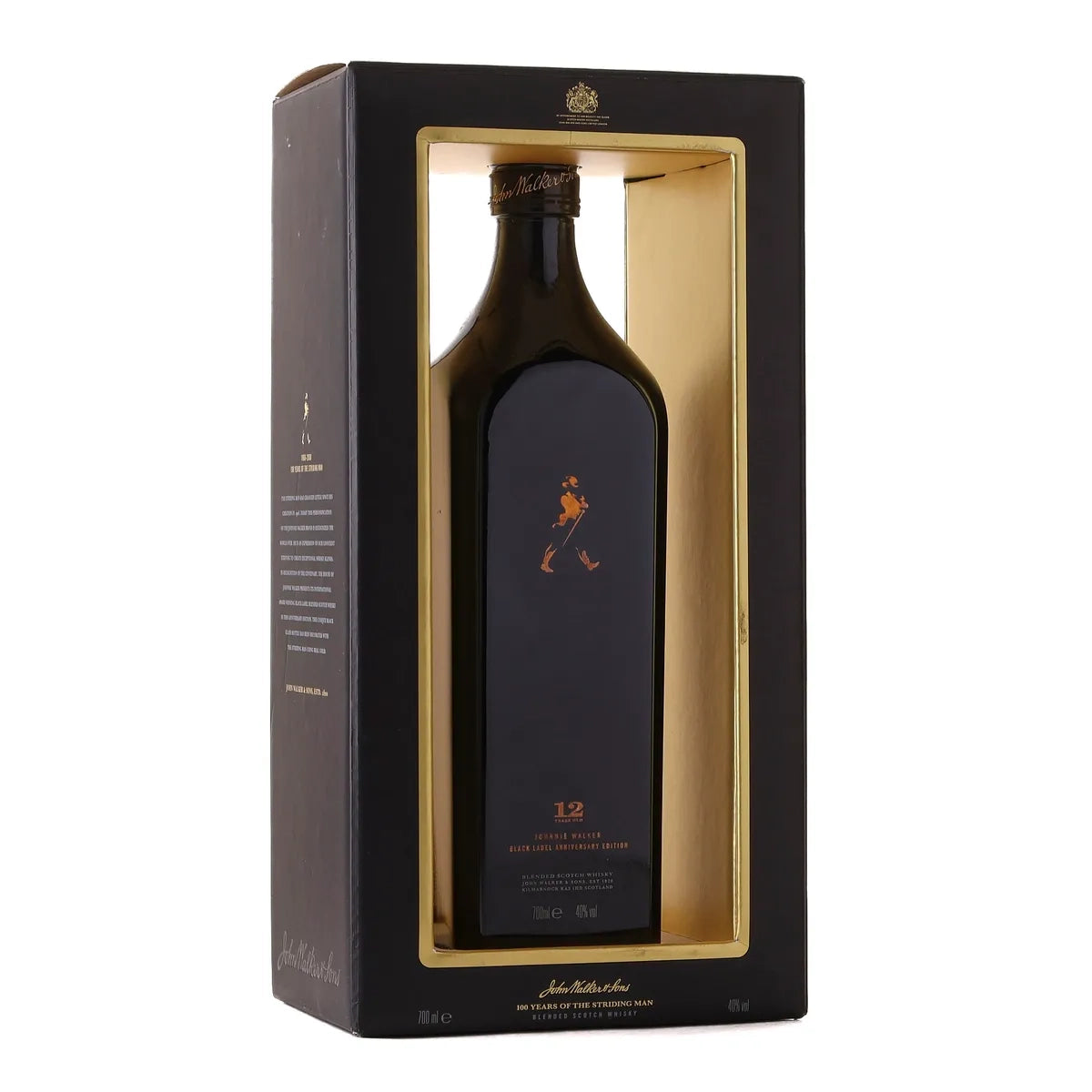 Johnnie Walker 12 Year 100 Years Of The Striding Man Scotch