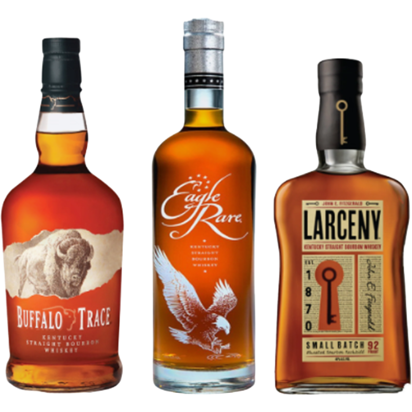 Buffalo Trace, Eagle Rare, & Larceny Small Batch Bundle