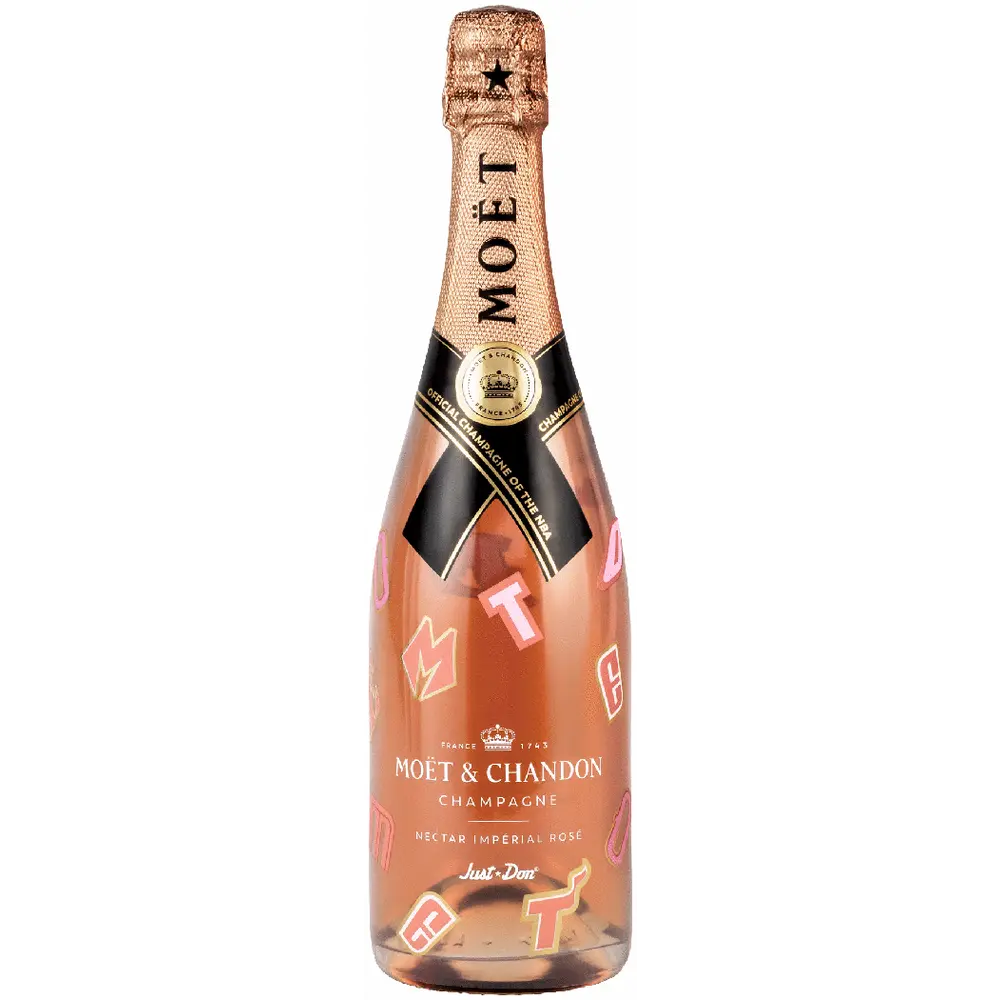 Moet Rosa Moet & Chandon Champagne Nectar Imperial Rose Just Don – Lost N Liquor ...