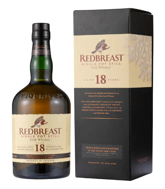 Redbreast 18 Year Old Irish Whiskey