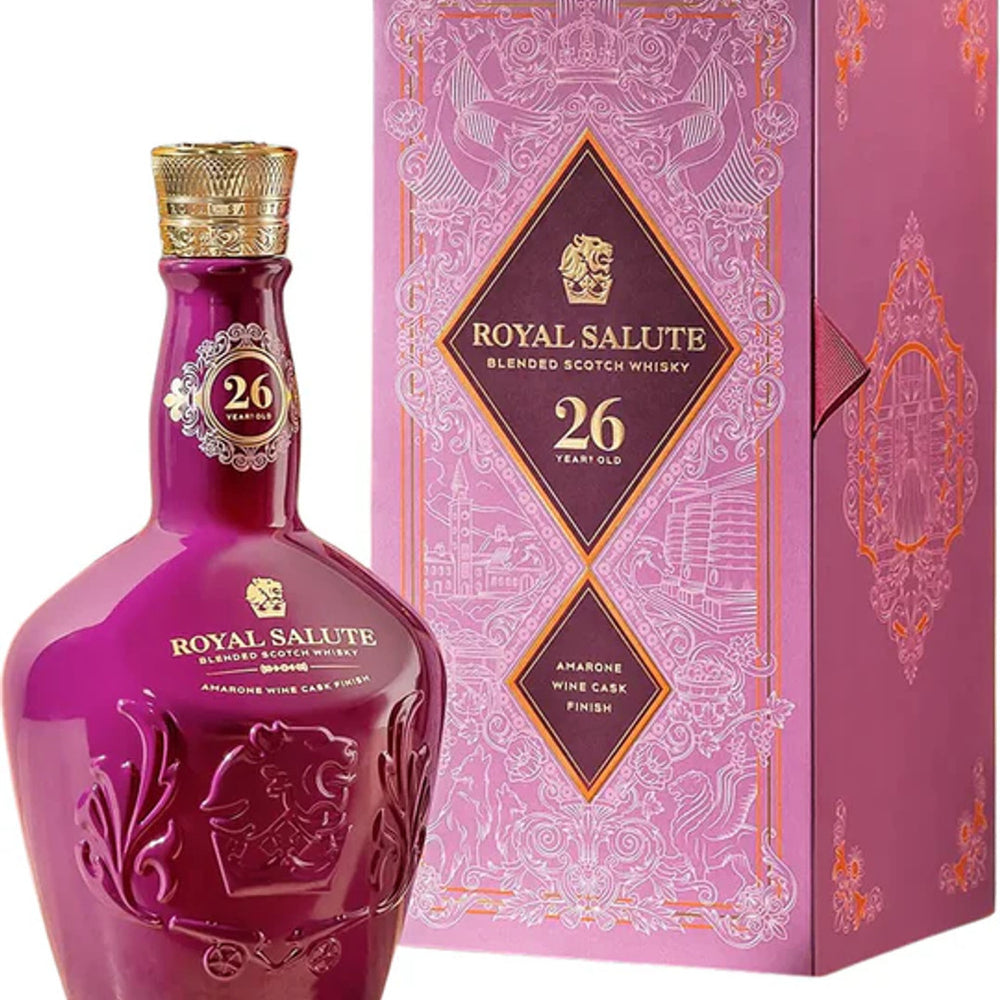 Royal Salute Blended Scotch Amarone Wine Cask Finish 26 Yr