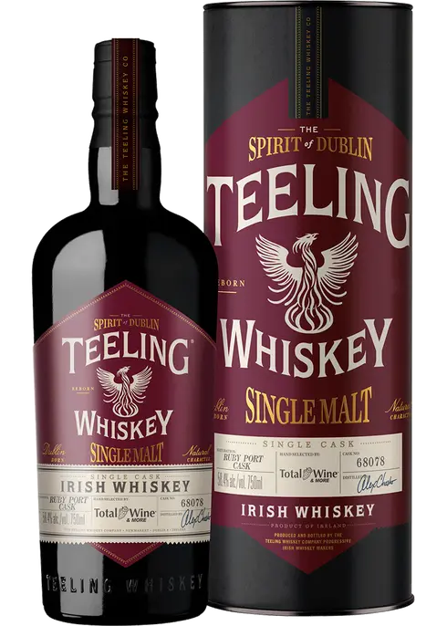Teeling Ruby Port Cask Irish Whiskey