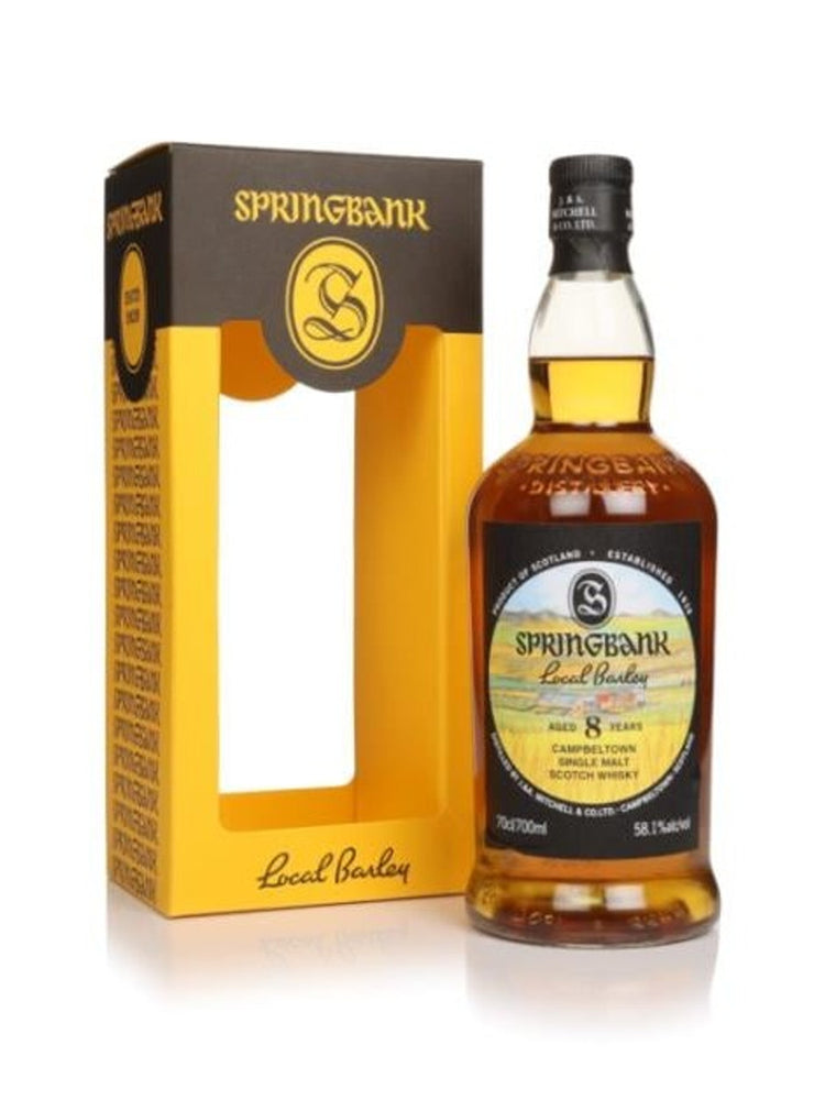 Springbank Local Barley 8 Year Single Malt Scotch Whisky 2024 Release