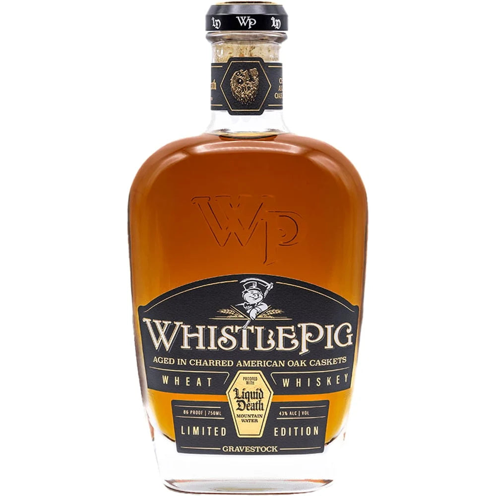 Whistlepig Wheat Whiskey Gravestock Proof With Liquid Death